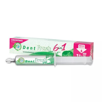 Dent Fresh MINT uzupełnienie płyn do płukania jamy ustnej Cerkamed 50ml