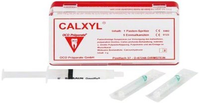 Calxyl červená 3g stříkačka