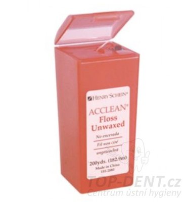 HS Acclean nevoskovaná zubní nit, 182m