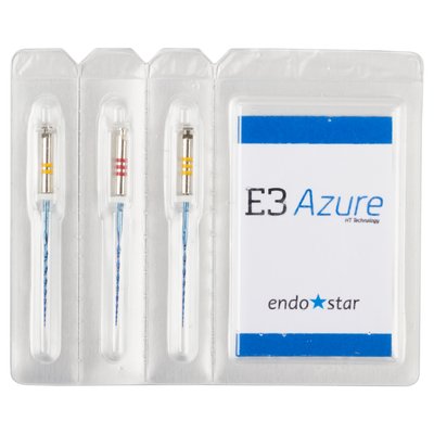 Pilniki E3 Azure 3 szt. Endostar