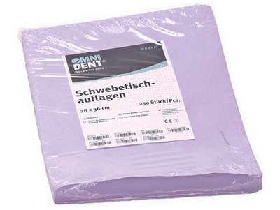 Ubrousky pro tácky OMNI 280x360mm, 250ks fialové 106041