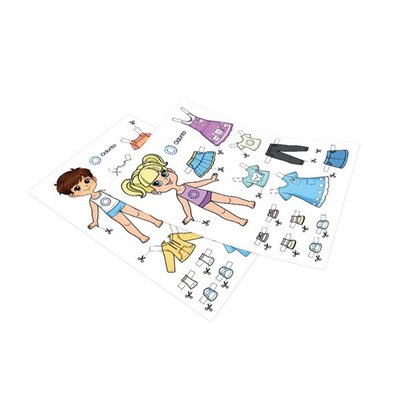 Dárek vystřihovánka 10ks/bal