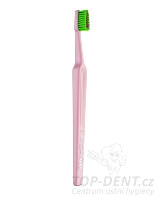 TePe Compact Colour X-SOFT zubní kartáček, růžový (blistr)