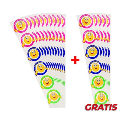 Zabawka - Naklejki dzielny pacjent 6 szt. 10 + 5 GRATIS