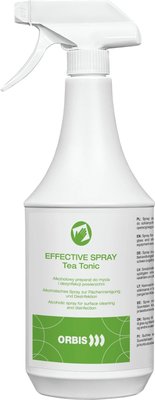 ORBIS Effective Spray 1 litr- Płyn do dezynfekcji powierzchni o zapachu Tea Tonic