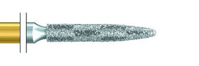 Strukturovaný diamant plamen D19mm 012, S6862