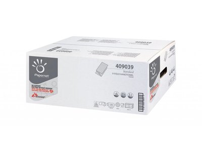 Papírový ručník skladu V, 2-vrstvý STANDART 3990 ks