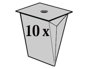 Duostar-filtrační sáček 10ks