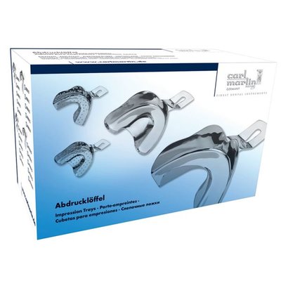 Otiskovací lžíce EHRICKE's sada, horní a dolní čelist