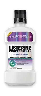 Listerine Professional Fluoride Plus ústní voda 250 ml