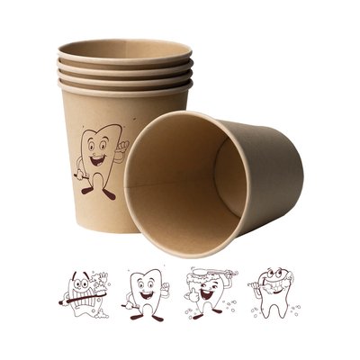 Kelímky BAMBOO s potiskem 170 ml, 1000ks