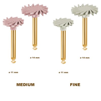 EVE Diacomp Plus Twist - Plus Twist – FINE jemný šedý – 10 ks