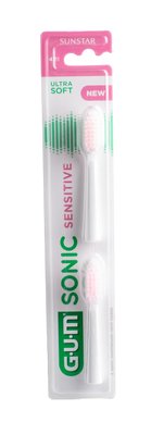 GUM Sonic Sensitive náhradní hlavice 2 ks