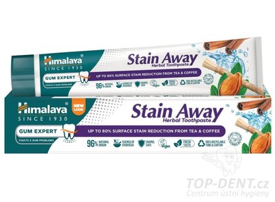 Himalaya Stain Away zubní pasta pro odstranění pigmentací, 75ml