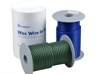 Voskový drát v roli střední 4,0 mm 250 g modrý