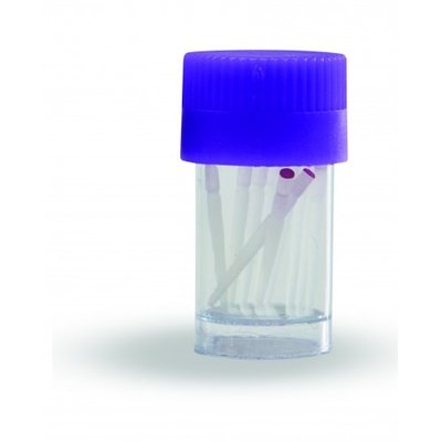 FIBREKLEER 4x tapered post refill, 10x čep 1,375 - zúžený tvar (Easy glassPost) - fialový