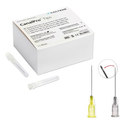 CanalPro Slotted-End Coltene - 0.4 mm šedé