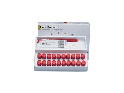 Fluor Protector Single Dose - ochranný lak s fluorem, 20x0,4ml