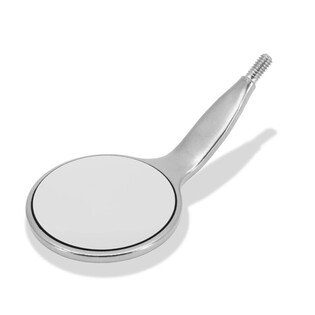 Lusterka rodowane płaskie 5 Mega pełny wąski uchwyt 12szt Hahnenkratt