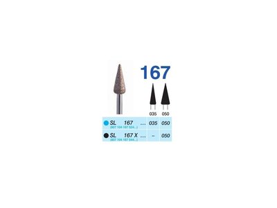 Sintrovaný diamant - kónus Ø 5mm, zrnitost normal - DOPRODEJ