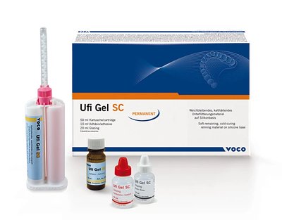 Ufi Gel SC zestaw 50ml 2x10ml glazing+10ml