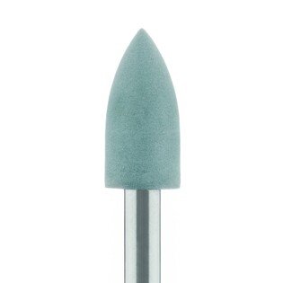 Meisinger gumka do ceramiki 9652H.204.045 szarozielona, płomyk na kątnicę, polerowanie ostateczne