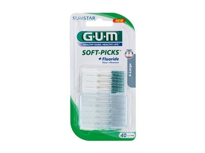 GUM SOFT-PICKS Original - mezizubní kartáčky, x-large, 40ks