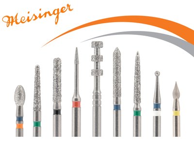 Diamantové nástroje pro ordinaci