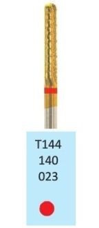 HORICO tvrdokovová fréza TiN - valček zaoblený 2,3 mm