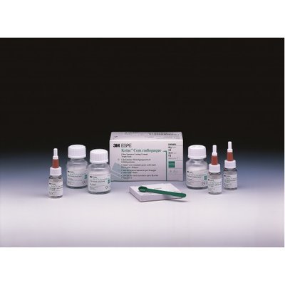 Ketac Cem Radiopaque klinické balení (3x tekutina, 3x prášek)