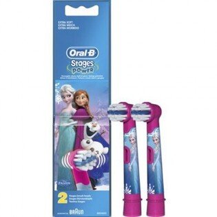 Oral-B końcówki Stages Power Frozen dla.dzieci 2szt/opak. EB10-2 do szczoteczek elektrycznych