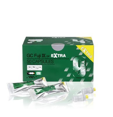 GC Fuji IX GP EXTRA, 50 Capsules, A2, EEP