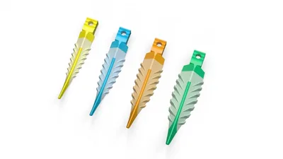 Garrison Strata-G klínky - oranžové (střední), 50 ks