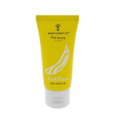 Montcarotte Kids Sweet Banana dětský zubní gel 30 ml - banán