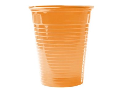 Omnicup PP - výplachové kelímky, 3000ks průhledné oranžové