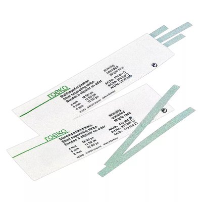 Paski ścierne metalowe jednostronne 12 szt. Roeko