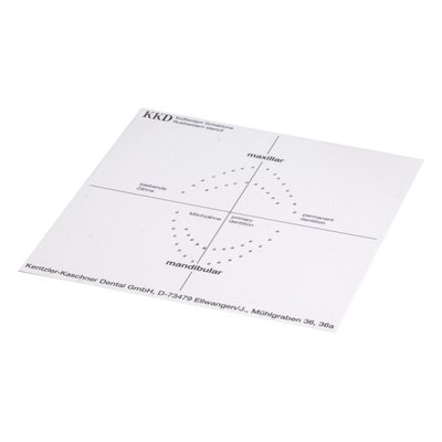 Kentzler-Kaschner Kofferdam KKD Šablona 1ks