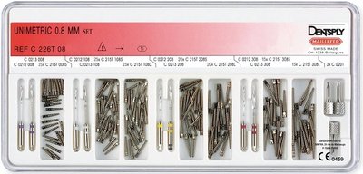 Unimetric T 0,8mm Maillefer zestaw