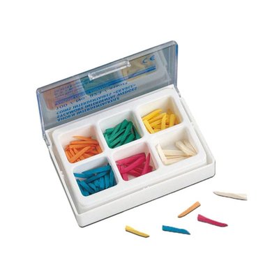 KERR HAWE klínky dřevěné, mix barev, 100 ks