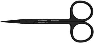 Nůžky IRIS 11,5cm rovné černé titanové