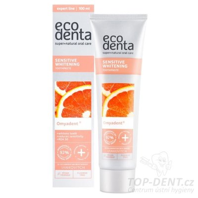 Ecodenta Omyadent Sensitive Whitening pro citlivé zuby s bělicím účinkem, 100ml