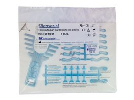 Silensor-sl Teilekarte - Packung 40 Stück mit Verbindungsteilen