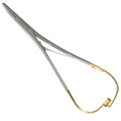 Jehelec Mathieu TC 14cm zahnutý