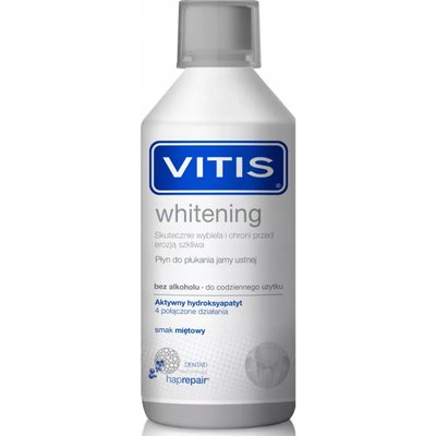VITIS WHITENING wybielający płyn do ust dentaid haprepair miętowy 500ml