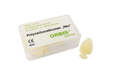 Koronki poliwęglanowe tymczasowe ORBIS - WARIANTY