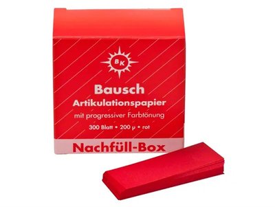 Art. papír červený BK1002 refill 300 ks 200µ