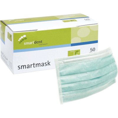 smartdent smartmask Ústenky Světle Zelená 50ks 8+2 Zdarma