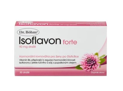Dr. Böhm Isoflavon forte, 90 mg, 30 dražé