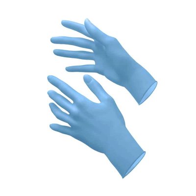 Akzenta Nitrile Top Touch Plus Ultrasoft Ice Blue XS vyšetřovací rukavice 100 ks