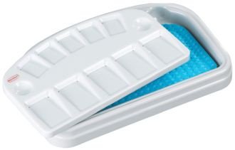 Rainbow mixing tray